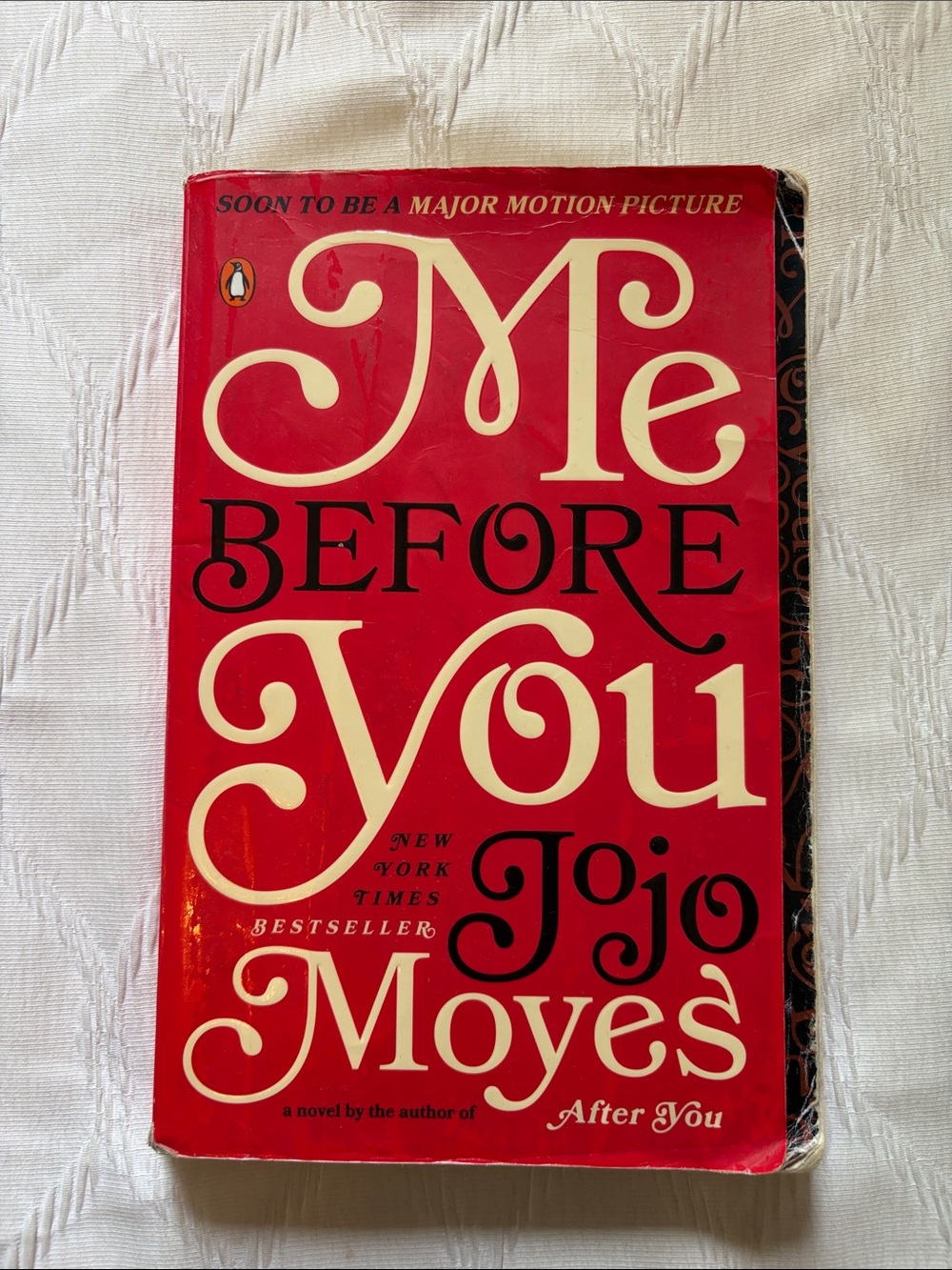 Me Before You by Jojo Moyes - Red Paperback